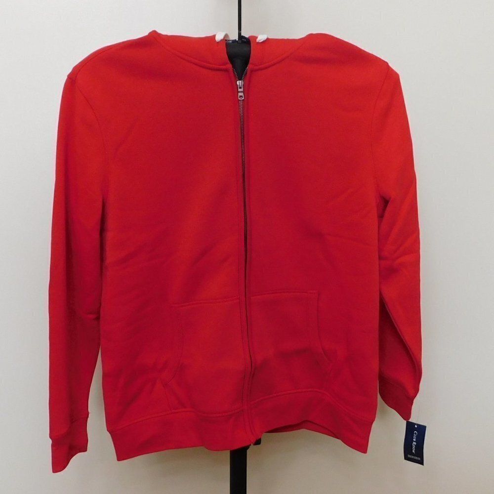 Club Room Full-Zip Fleece Hoodie Sweatshirt  Large